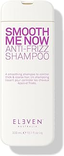 ELEVEN AUSTRALIA Smooth Me Now Anti-Frizz Shampoo for Frizz Control, Smoothing Shampoo for Damaged and Frizzy Hair, Moisturizes & Protects, Enhances Smoothness, Sulfate-Free