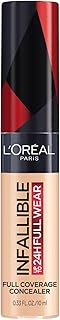 L’Oréal Paris Concealer Infallible Full Wear, One-Swipe Complete Coverage, Matte Finish, Longwear Up to 24hr - Oatmeal, 10 mL