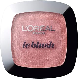 L'Oréal Paris Rouge Perfect Match Le Blush, 90 Luminous Rose / Dezent-matter Blush für einen frischen Alltags-Teint für alle Hauttypen / 1 x 5 g