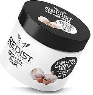 Redist Garlic Hair Mask 500ml | Intensive Repair & Nourishing Treatment for Dry, Damaged & Bleached Hair | Strengthens, Moisturises & Restores Shine | Professional Salon Formula