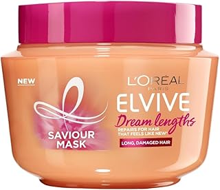 L'Oréal Paris, Hair Mask, Strengthening & Repairing, Elvive Dream Lengths, 300 ml