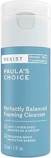 Paula's Choice RESIST Anti Aging Foaming Gesichtsreiniger - Cremig Reiniger Bekämpft Unreine Haut & Mitesser - Entferner mit Hyaluronsäure - Akne Empfindliche Haut, Mischhaut bis Fettige Haut - 30 ml