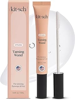 Kitsch Hair Taming Wand - Fly Away Stick For Hair with Biotin, Aloe & Vitamin E | Clear Hair Mascara for Flyaways, Slick Back Style | Travel Size | Ideal Gifts for Women & Mothers Day Gifts - 18mL