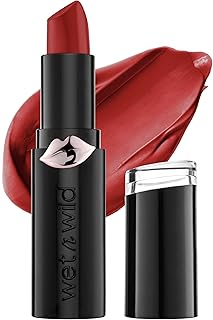 Wet n Wild Mega last Lipstick - Matte Stoplight Red, 3.Grams