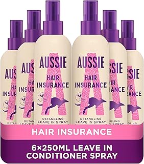 Aussie Miracle Hair Insurance Conditioner Detangler Spray 250 ml - Pack of 6