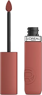 L'Oréal Paris Liquid Lipstick, Intense Colour, Longwear Matte Formula with Hyaluronic Acid, Transfer- and Smudge-Resistant, 5ml, Shade: Worth It Medium 635
