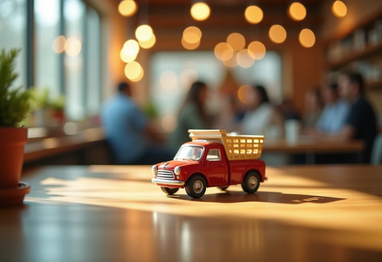 Carrinho de miniatura