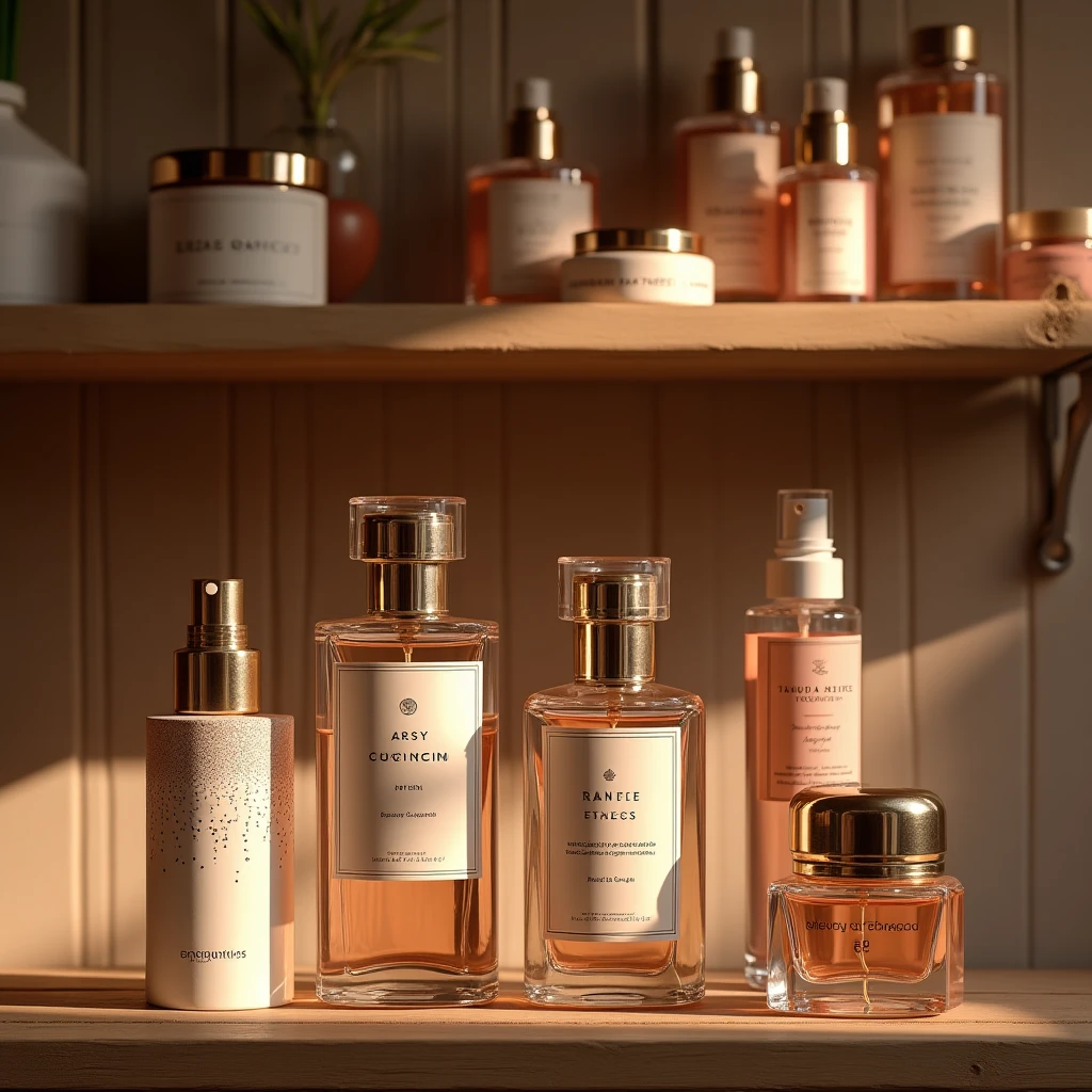 Unique fragrance bottles