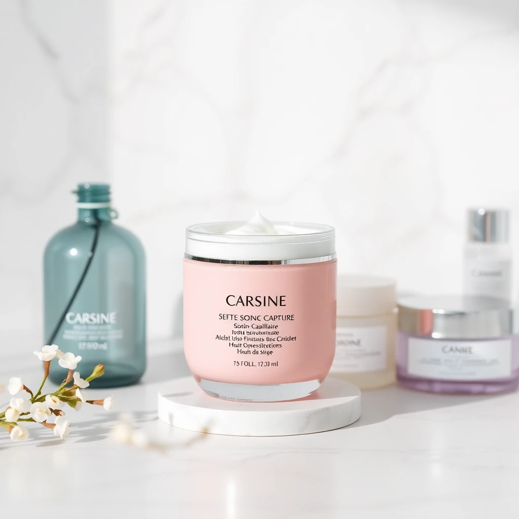 Produit de soin capillaire de luxe