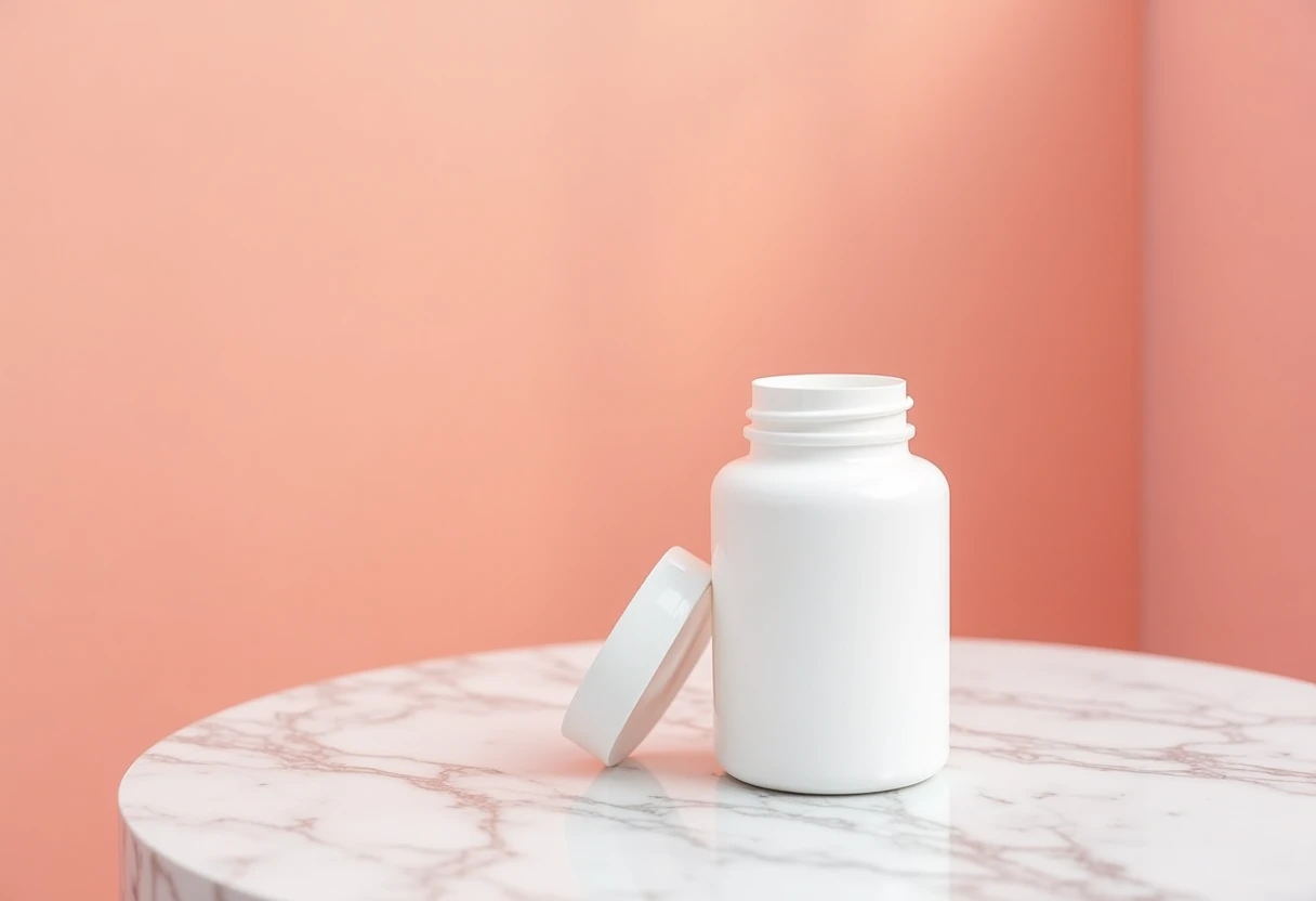 Premium supplement jar