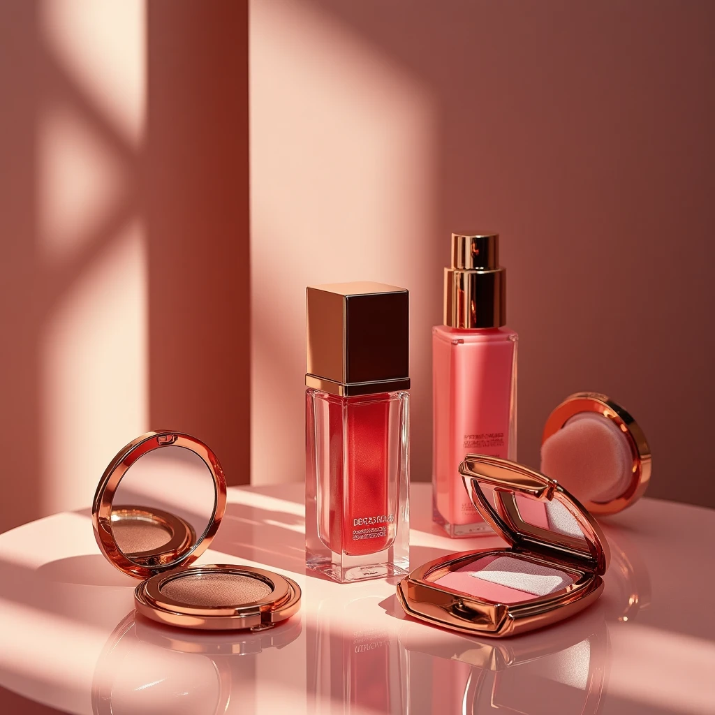 Glamouröse Make-up-Produkte