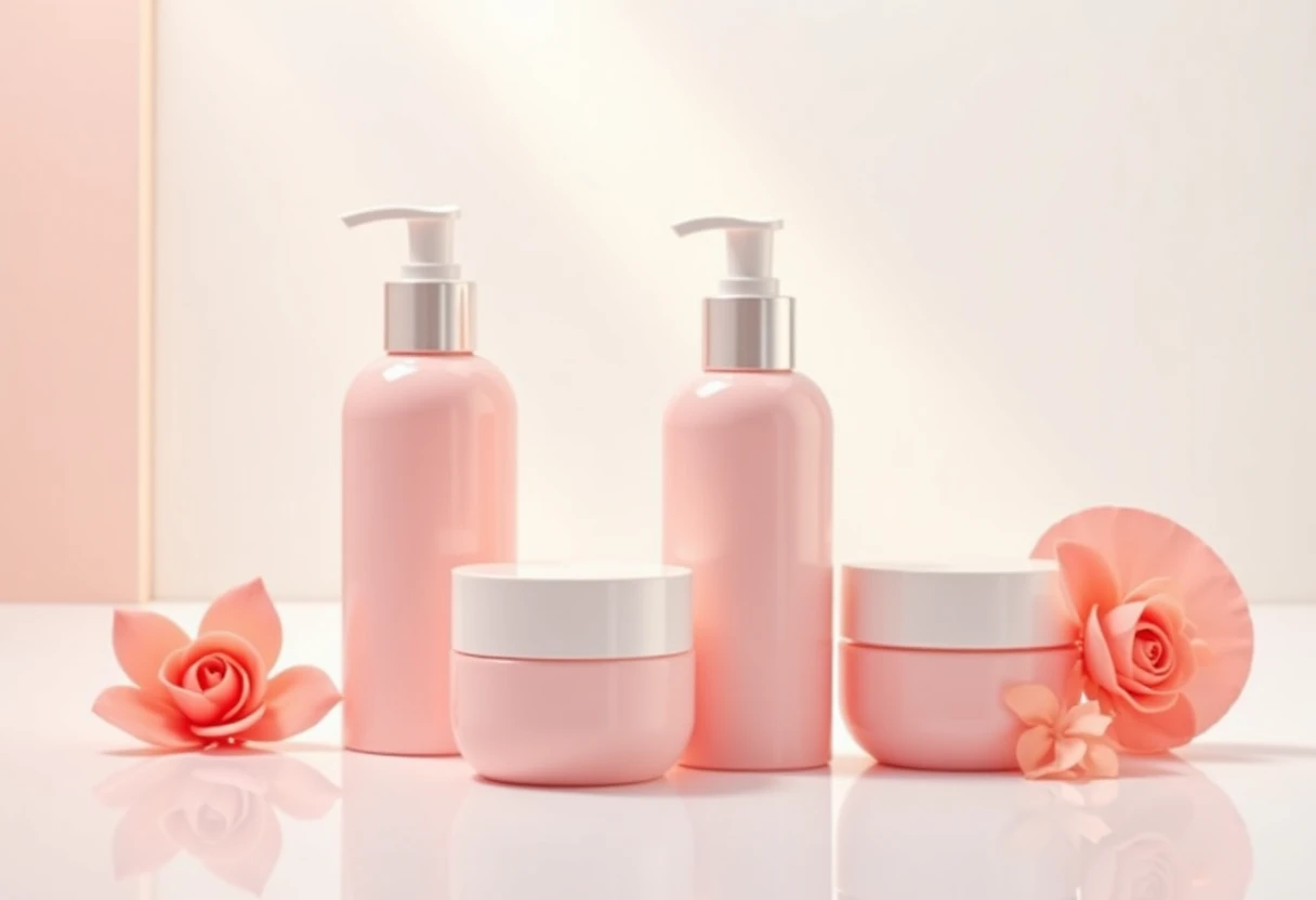Elegante und minimalistische Produktpräsentation