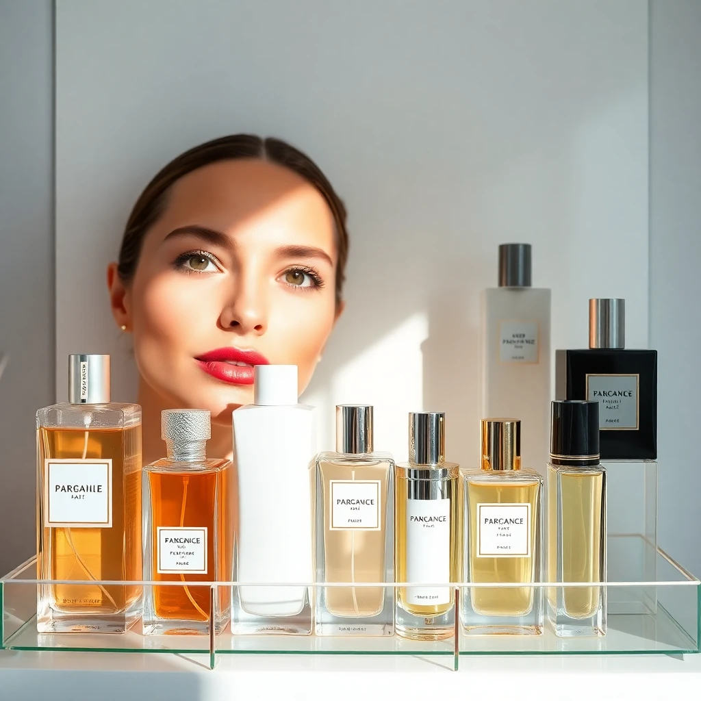 Parfumflaschen in verschiedenen Preiskategorien