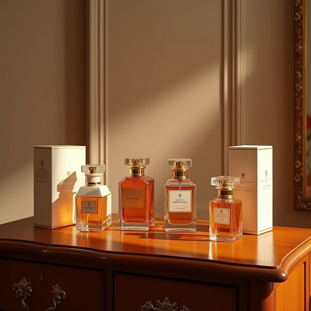 Luxury perfume display