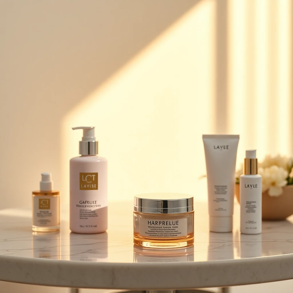 Luxuriöses Haarpflegeprodukt