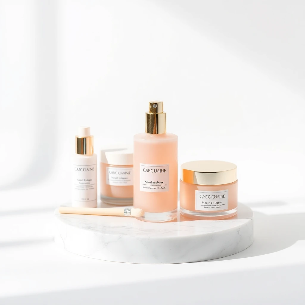 Choix de soin de la peau haut de gamme