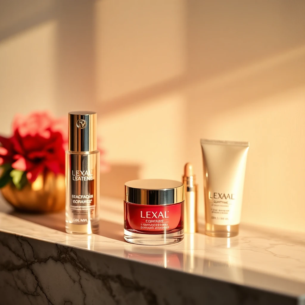 Choix de soins de la peau premium