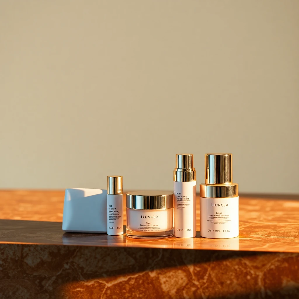 Selección de cuidado de la piel premium