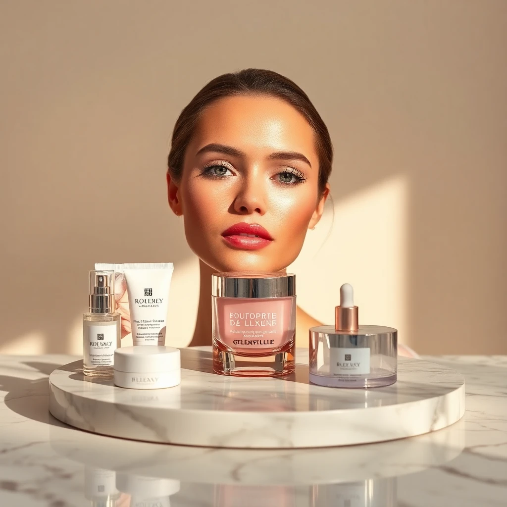 Choix de soin de la peau premium