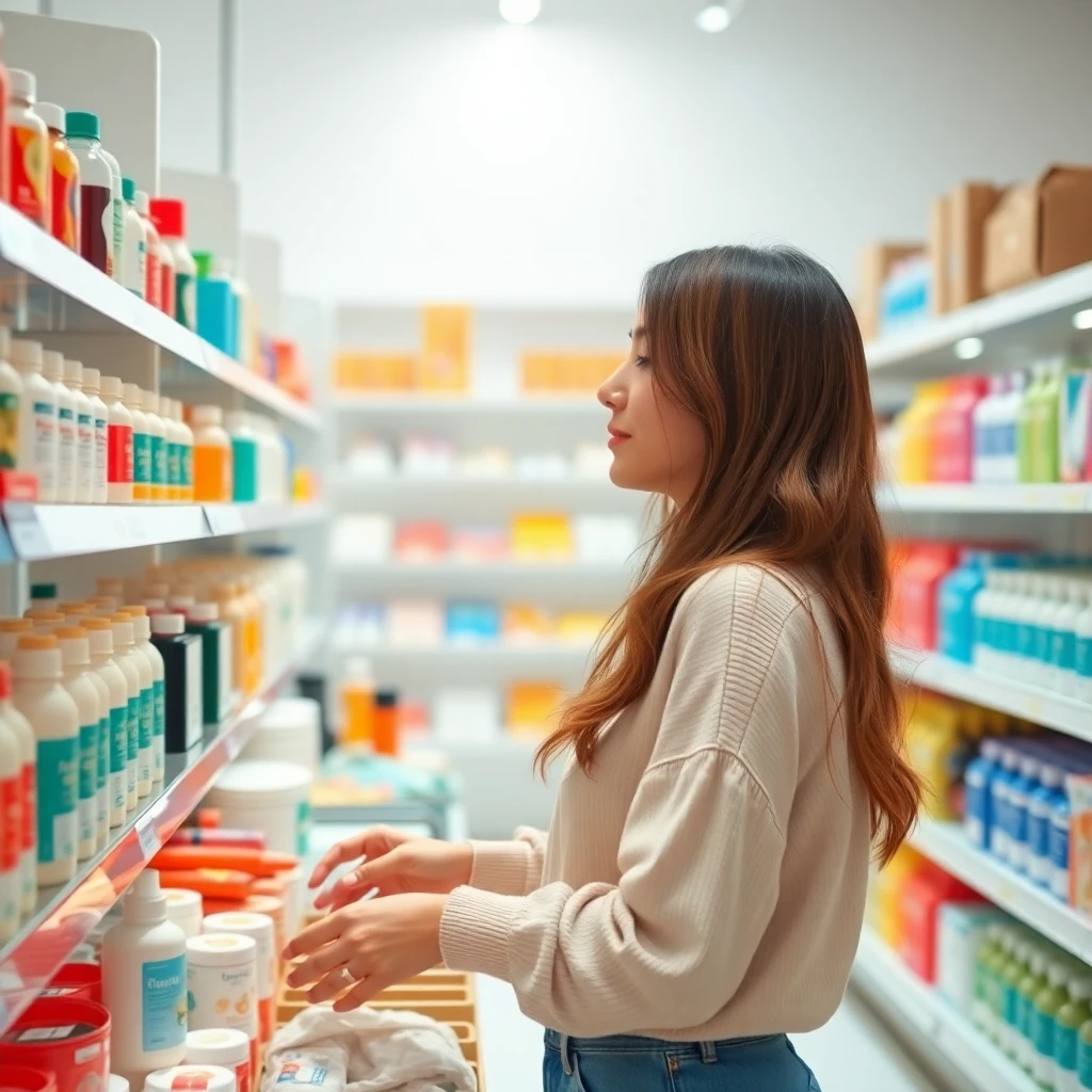 Comparando produtos capilares