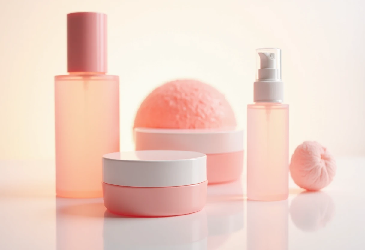 Luxury fragrance bottles