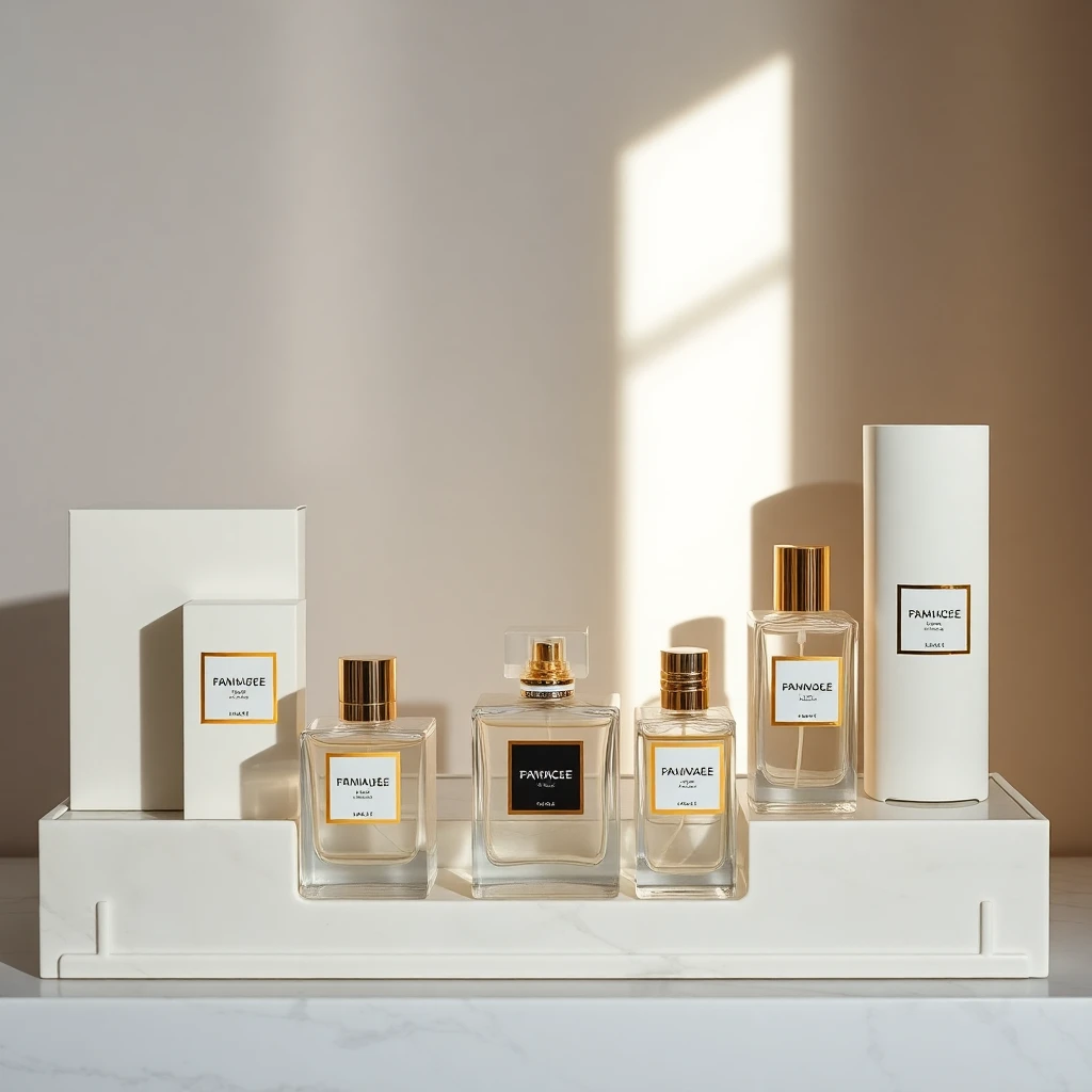 Collection de parfums de luxe