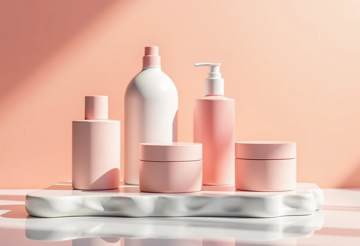 Produto de skincare premium