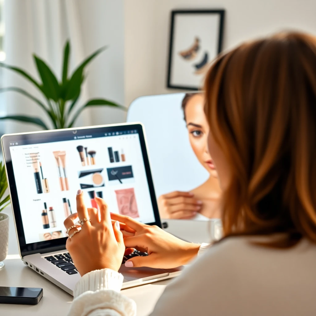 Comparando opciones de brochas de maquillaje