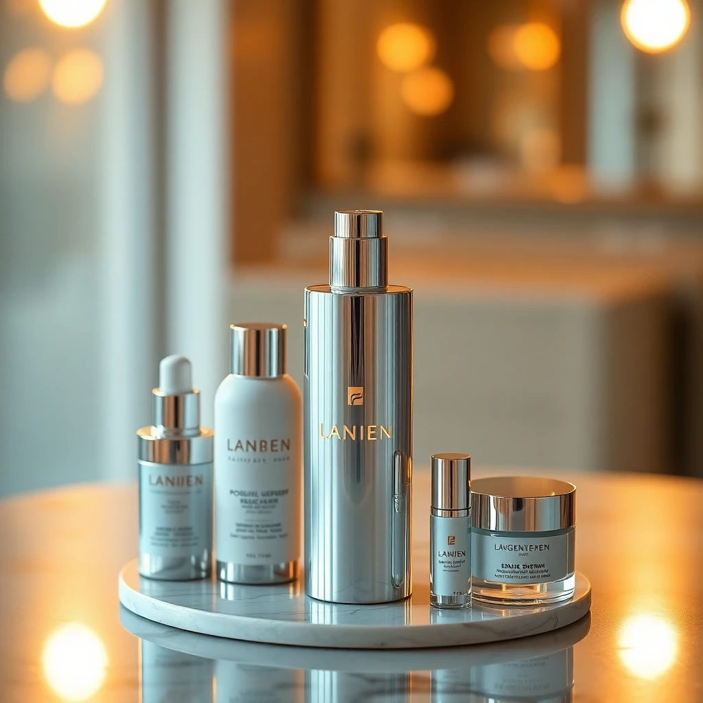Premium-Hautpflege-Auswahl