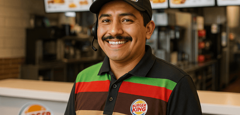 Empleado de Burger King.